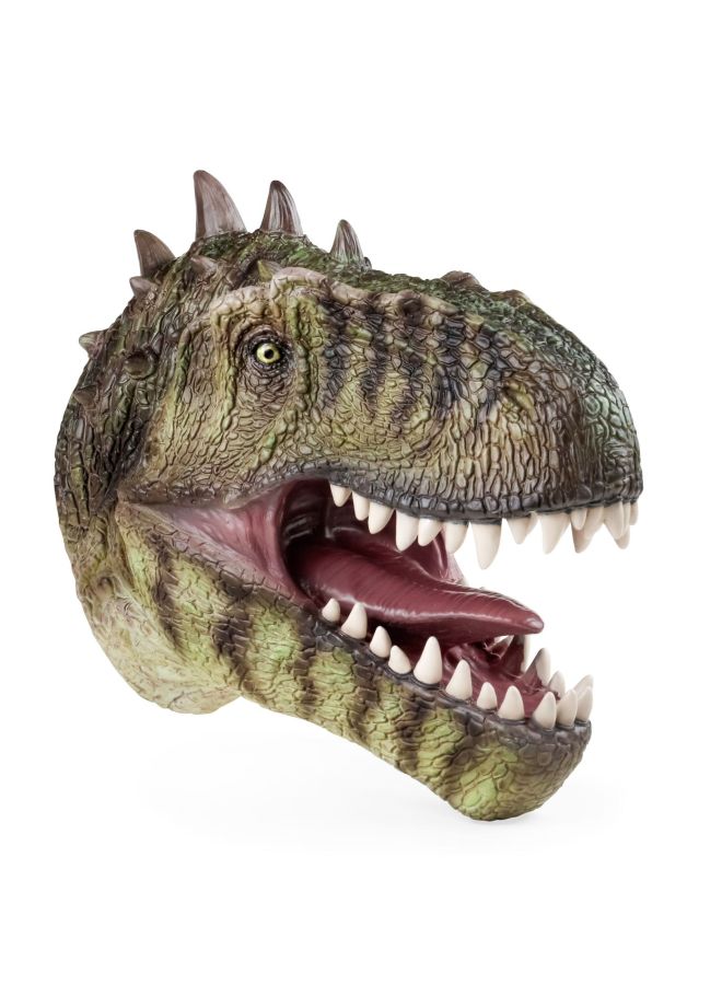Science And Education Cognitive Toy Simulation Dinosaur Marine Animal Children Interactive Entertainment Model Gloves-Color:X350 Southern Behemoth Dragon Hand Puppet Head (green) - Image 1